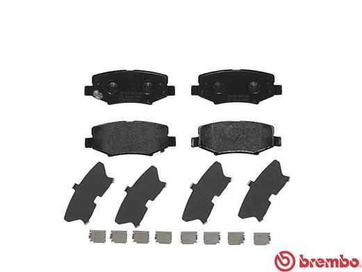 A.B.S. P 18 024 BREMBO Bremsbelagsatz, Scheibenbremse